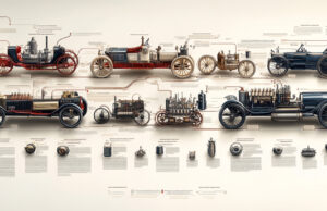 Historia del automóvil: de la máquina de vapor a los eléctricos